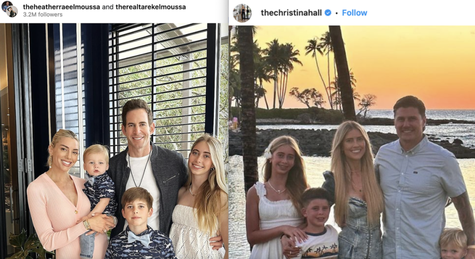 Tarek El Moussa, Heather Rae, and Christina Hall are showing they know how to take a joke.