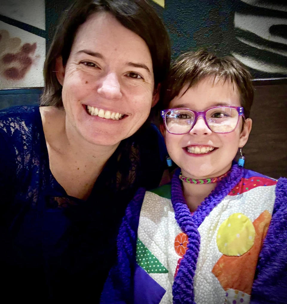 Dr. Jessie Christiansen and her 9-year-old daughter, Clara.  (Courtesy Jessie Christiansen)