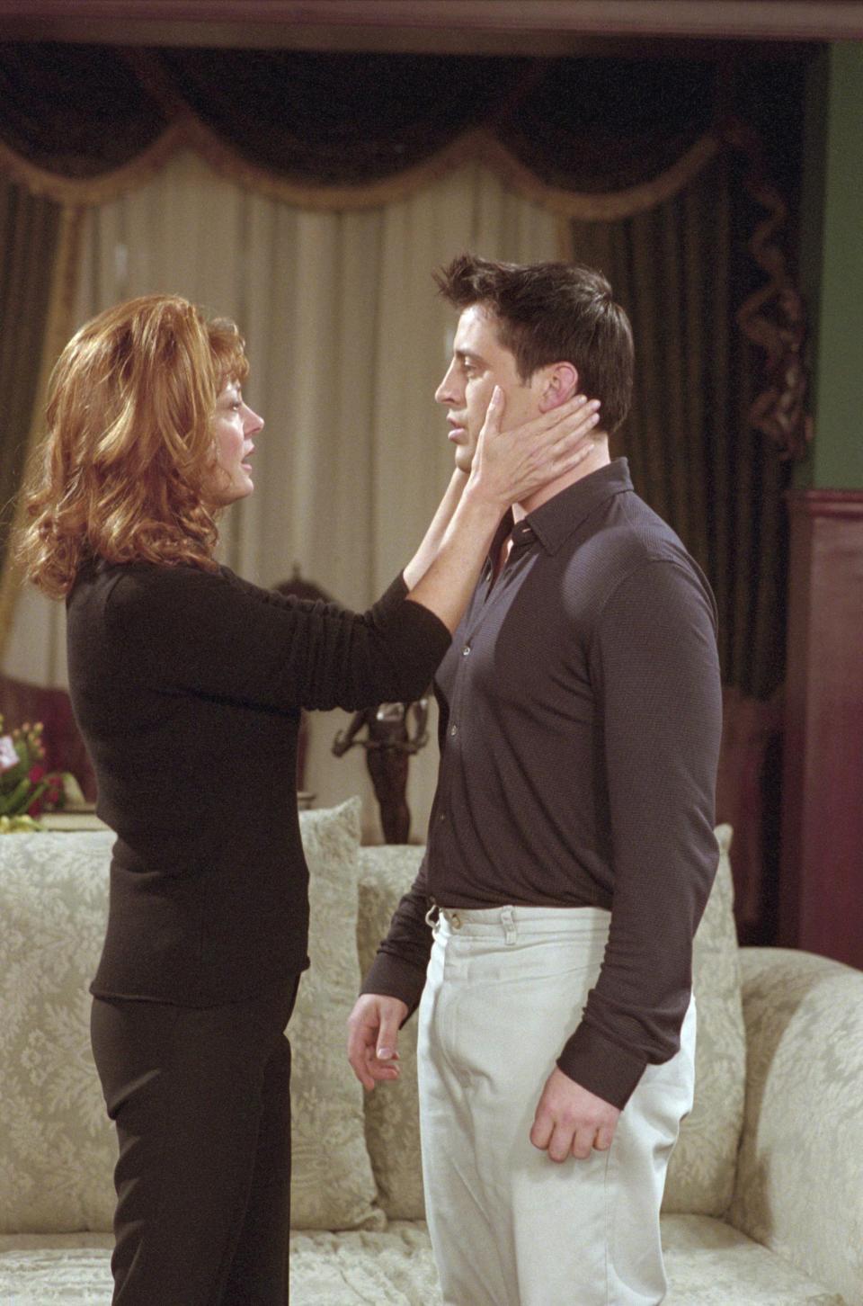 Susan Sarandon and Matt LeBlanc on 'Friends'