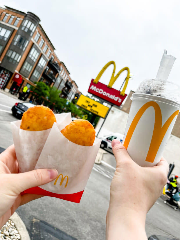 Items to assemble hash brown ice cream sandwich<p>Courtesy of Jessica Wrubel</p>