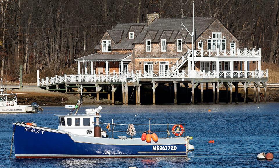 Lobstering is prohibited in the shore waters of several New England states during right whale migration season.