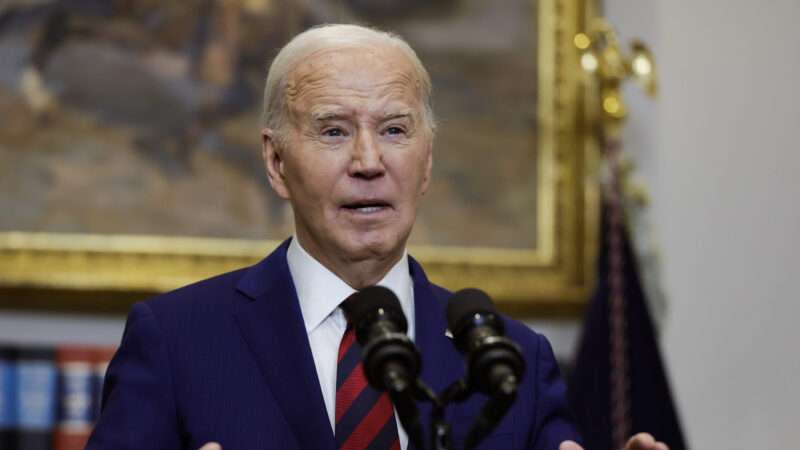 President Joe Biden at the White House in March