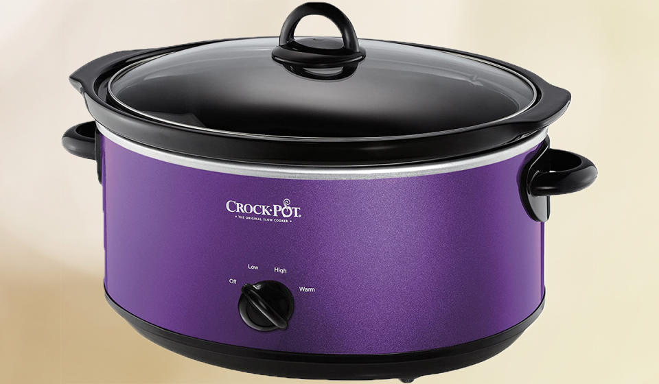 This stunning purple shade will shine in any kitchen. (Photo: Amazon)