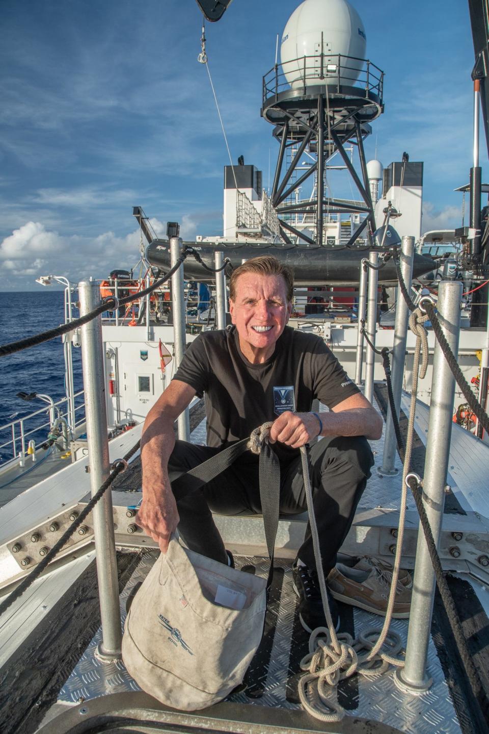 Real estate and technology entrepreneur Larry Connor successfully completed three dives in just five days to the deepest ocean depths in the Mariana Trench this month.