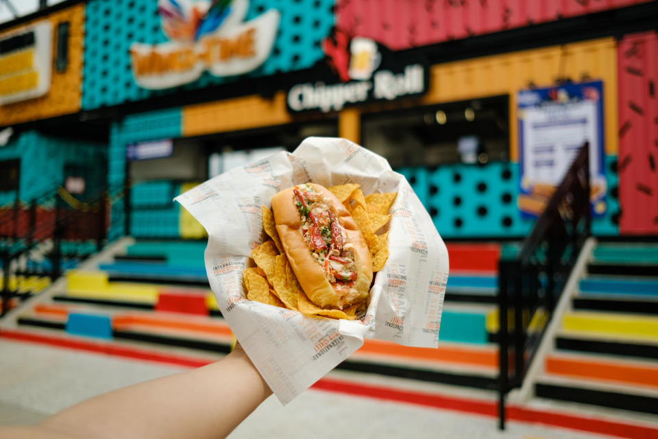 Food from Chipper Roll at the International Food Street (Photo: Mount Faber Leisure Group)