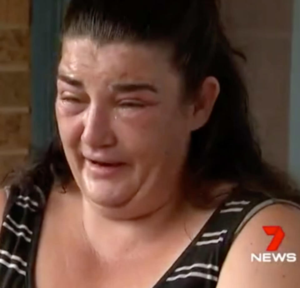 Lake Macquarie stabbing: Michelle Bell&#39;s (pictured) fiance Glen Smith was fatally stabbed. 