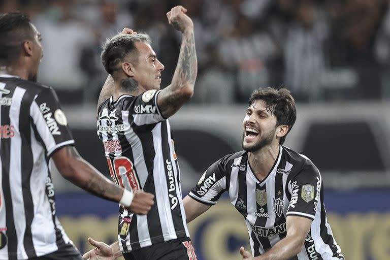 Atletico Mineiro, el equipo dirigido por el Turco Mohamed, con los argentinos Nacho Fernández y Zaracho