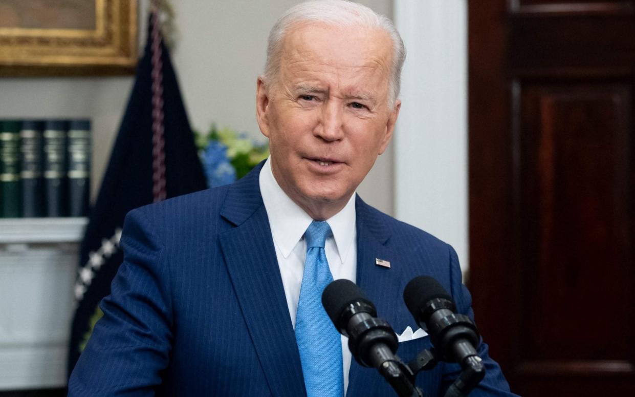 Joe Biden risks throwing climate credentials into disarray after approving permits - SAUL LOEB/AFP