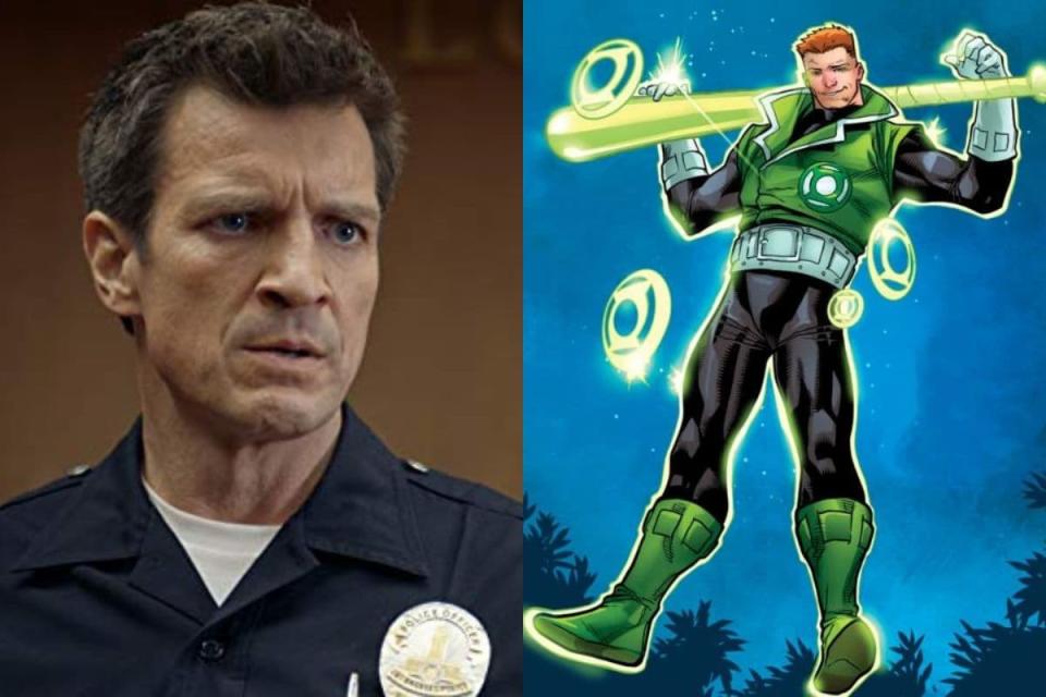 Nathan Fillion Guy Gardner