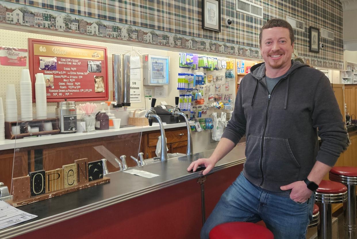 Kevin Allen is the third generation to own Allen's pharmacy in Chillicothe.