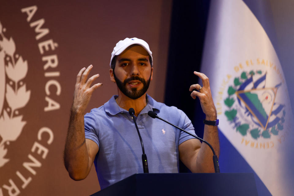 Der wiedergewählte Präsident von El Salvador, Nayib Bukele. (Bild: REUTERS/Jose Luis Gonzalez)