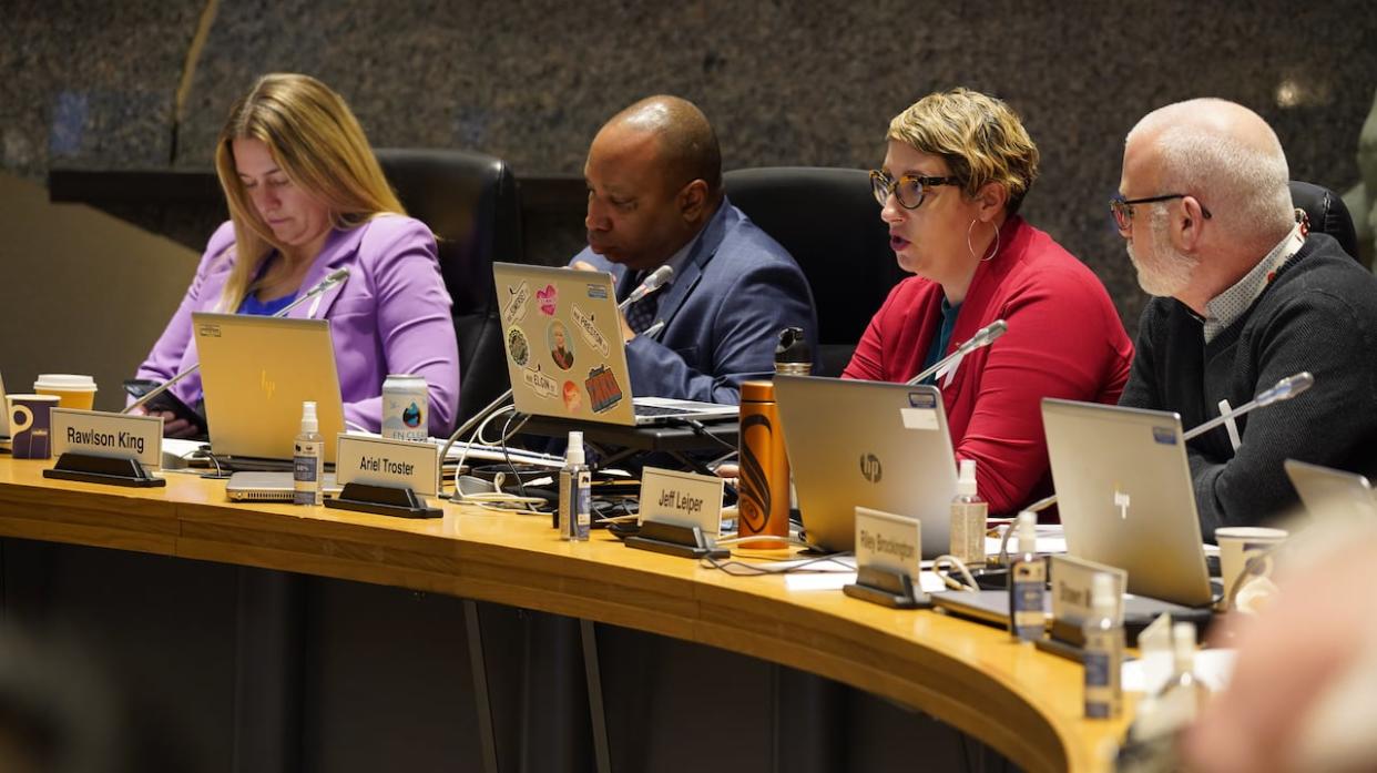 City councillors voted 20-5 in favour of the 2024 city budget on Wednesday. (Francis Ferland/CBC - image credit)