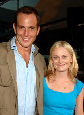 Will Arnett and Amy Poehler at the Hollywood premiere of Universal Pictures' The 40-Year-Old Virgin