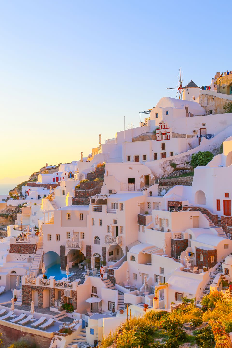 <p>This coastal town on the tip of Santorini is packed with whitewashed houses on rugged clifftops that overlook the water. It also boasts Oia Castle, which has amazing sunset views.</p><p><a class="link " href="https://go.redirectingat.com?id=74968X1596630&url=https%3A%2F%2Fwww.tripadvisor.com%2FTourism-g482941-Oia_Santorini_Cyclades_South_Aegean-Vacations.html&sref=https%3A%2F%2Fwww.prevention.com%2Flife%2Fg42690139%2Fmost-beautiful-places-world%2F" rel="nofollow noopener" target="_blank" data-ylk="slk:Shop Now;elm:context_link;itc:0">Shop Now</a></p>