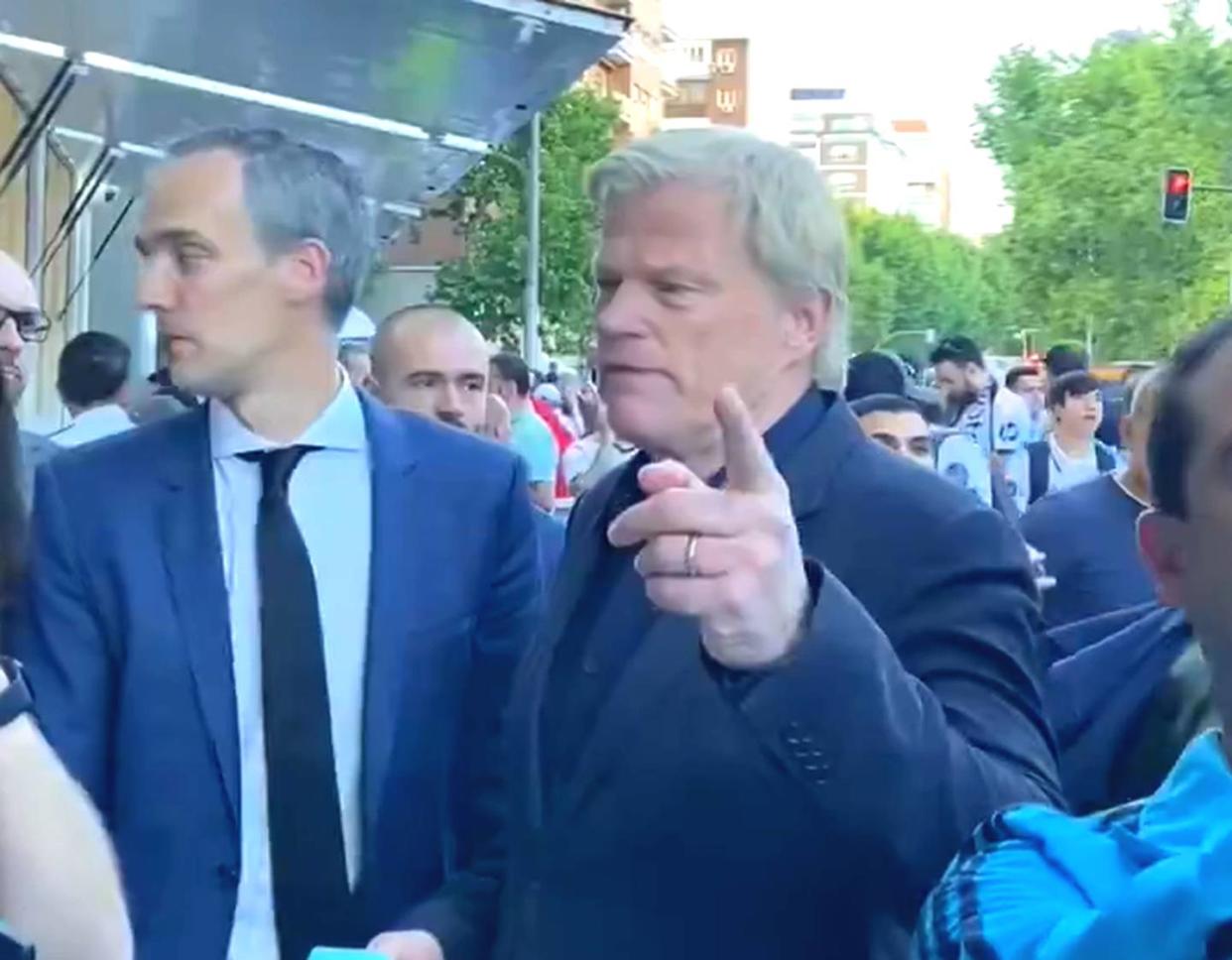 Irres Video: Kahn sucht Bernabéu-Eingang