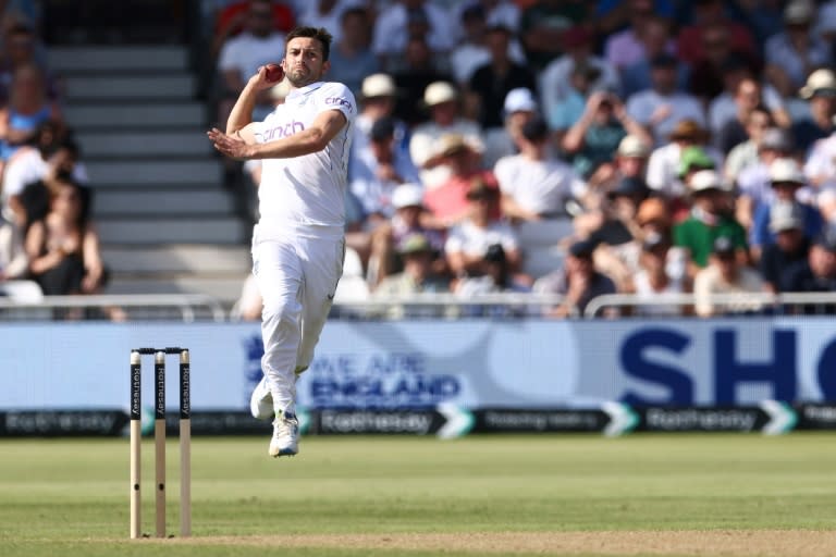 Need for speed: England's Mark Wood bowling against the West Indies in the second Test at Trent Bridge (Darren Staples)