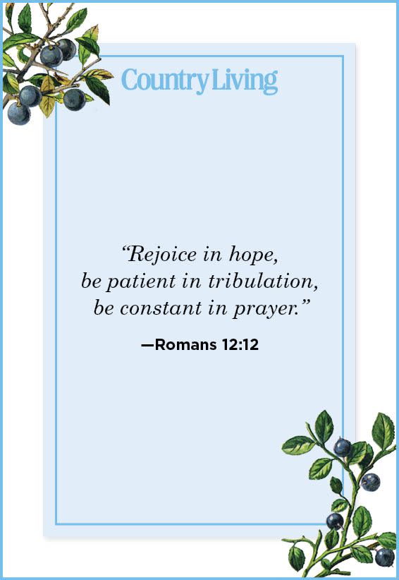 14) Romans 12:12