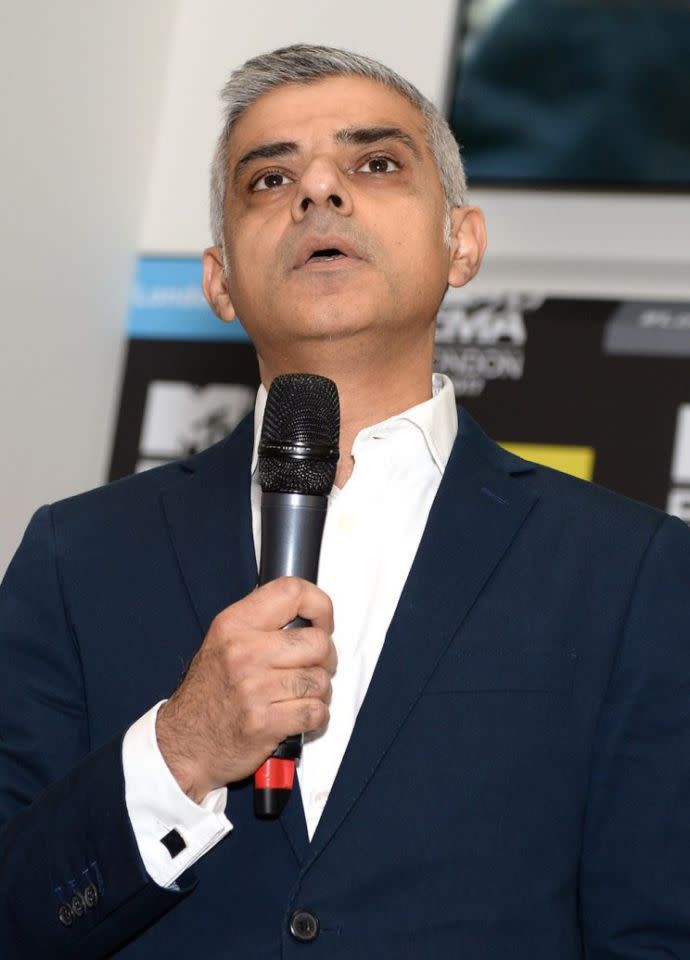 London mayor Sadiq Khan (Rex)