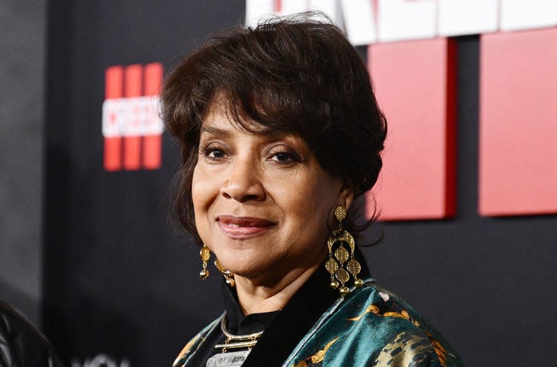Phylicia Rashad arrives for the Los Angeles premiere of Creed III at the TCL Chinese Theater in Hollywood, California, on February 27, 2023. - Photo: Robyn BECK / AFP (Getty Images)