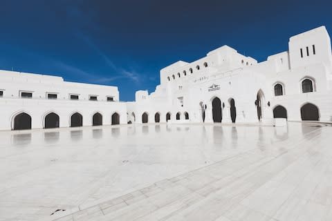 The ornate opera house in Muscat - Credit: istock