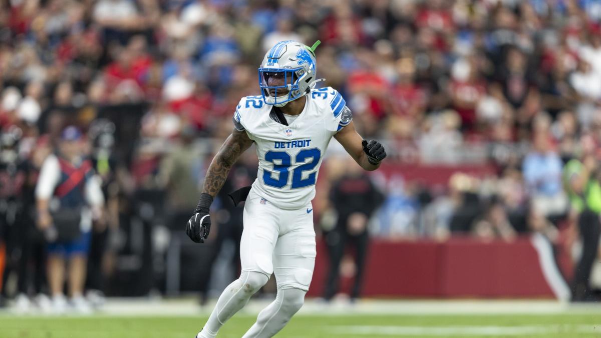 NFL fines Lions DB Brian Branch for two illegal plays in Week 3