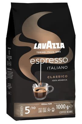Stock up and get 1kg of Lavazza Espresso Italiano Arabica Medium Roast Coffee Beans for 38% less