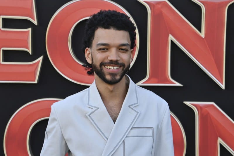 Justice Smith stars in "I Saw the TV Glow." File Photo by Jim Ruymen/UPI