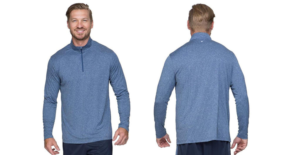  Colosseum Active Men's Challenger Moisture Wicking 1/4 Zip Windshirt (Photo: Amazn)