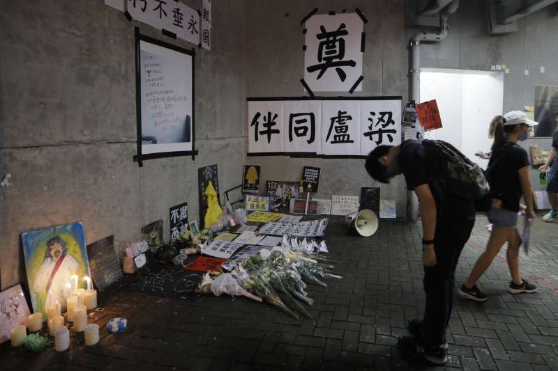 香港反送中：已有3人自殺身亡（AP）