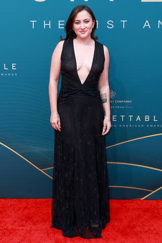 <p>Elyse Jankowski/Variety via Getty </p> Zelda Williams at the Unforgettable Gala held at the Beverly Hilton on December 16, 2023 in Beverly Hills, California