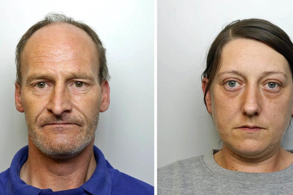 Alun Titford and Sarah Lloyd-Jones (Heddlu Dyfed Powys Police/PA) (PA Media)