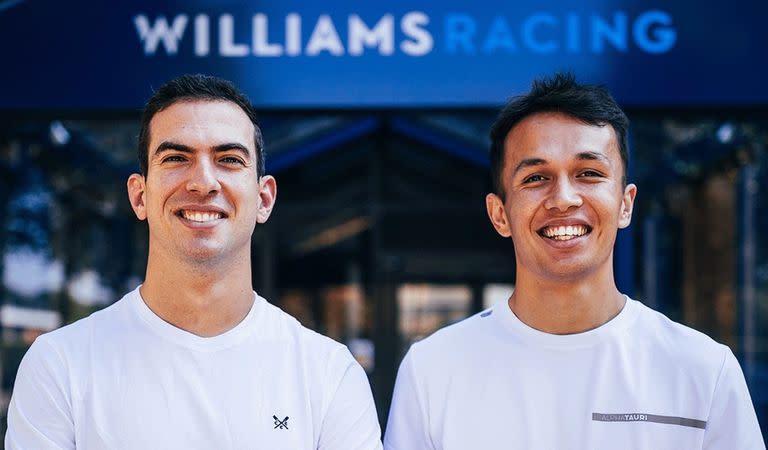 Nicholas Latifi y Alex Albon: Williams confirmó este miércoles a su pareja de pilotos para la próxima temporada.