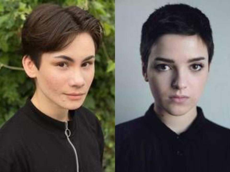 Ian Alexander, left, and Blu del Barrio have been cast in "Star Trek: Discovery."