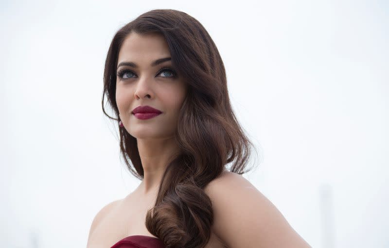 Actress Aishwarya Rai Bachchan poses during a photocall for the film "Jazbaa" at the 68th Cannes Film Festival in Cannes