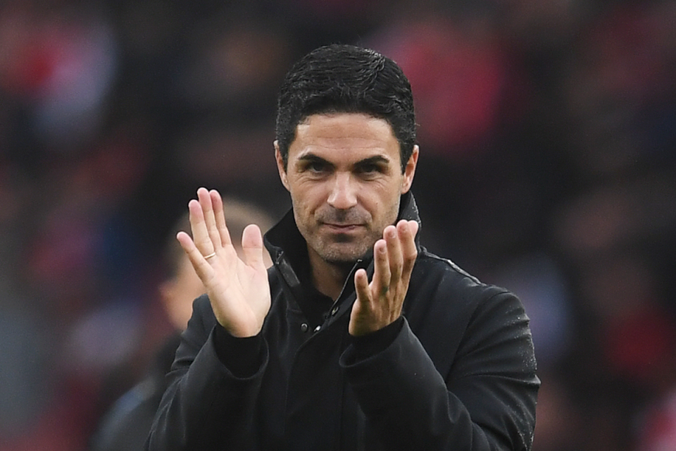 Mikel Arteta will have known exactly how his public comments would be read in the dressing room (Arsenal FC via Getty Images)