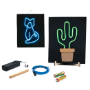 <p><strong>kiwi co</strong></p><p>kiwico.com</p><p><strong>$34.95</strong></p><p>They can make some custom neon signs or art for their home with this cool kit, no electricity required. Teen crafters especially will love hanging their finished neon art in their room. </p>