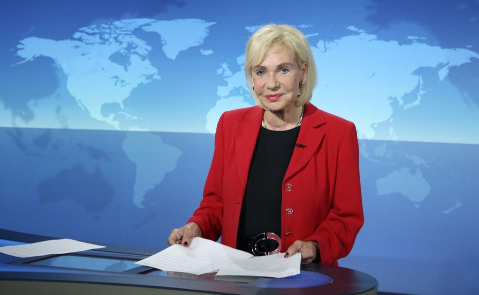 2016 gab sich Dagmar Berghoff für ein Kurz-Comeback bei den "Tagesthemen" die Ehre. Auf den Tag genau 40 Jahre zuvor hatte sie ihren ersten Auftritt als "Tagesschau"-Sprecherin. Sie blieb bis 1999 Chefsprecherin, und erhielt 1987 sogar die Goldene Kamera als "Beste Fernsehdame". (Bild: NDR / Wulf Rohwedder)