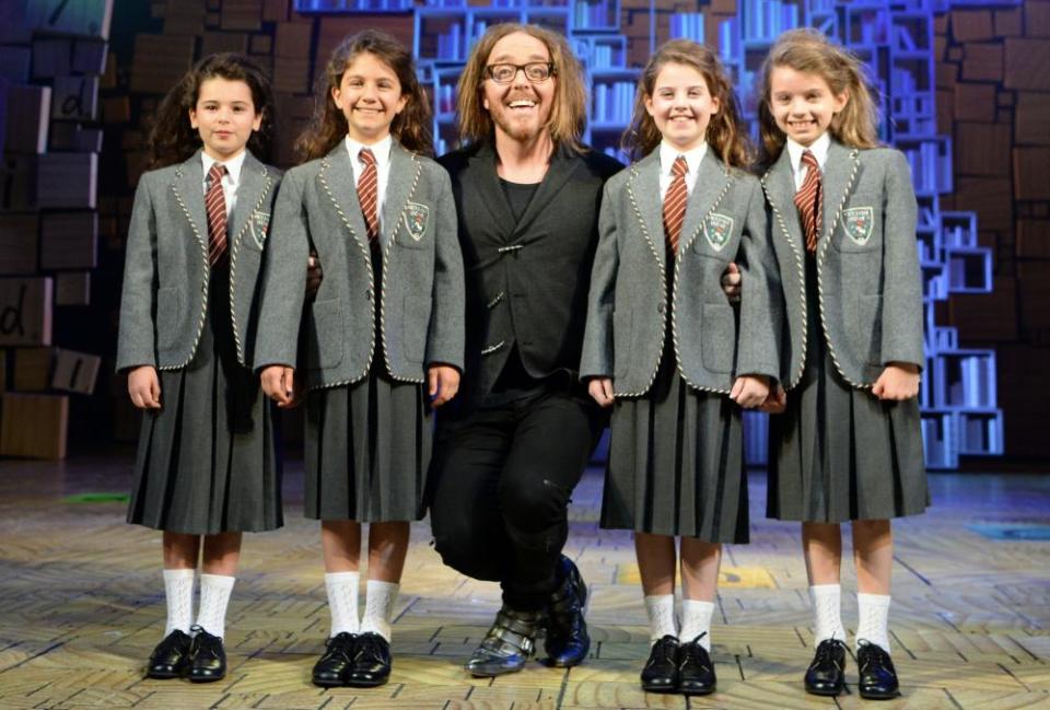 Matilda The Musical Melbourne Media CallThe Royal Shakespeare Company's production of Matilda the musical media call today with Tim Minchin in attendance on March 16, 2016 in Melbourne, Australia.