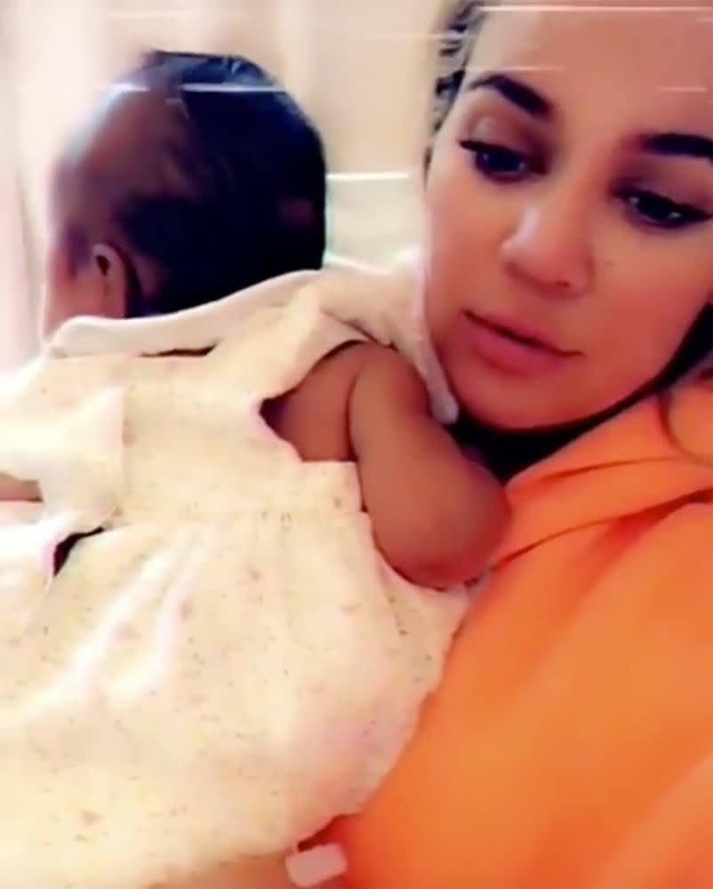 Khloé Kardashian and daughter Tru