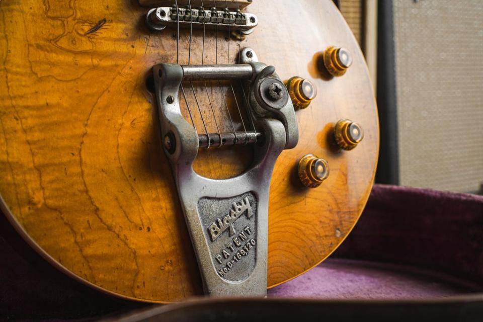 The Gibson Les Paul Standard has been snapped up by Joe Bonamassa - after its unsuspecting British owner brought it into a guitar shop to be valued (ATB Guitars  SWNS)