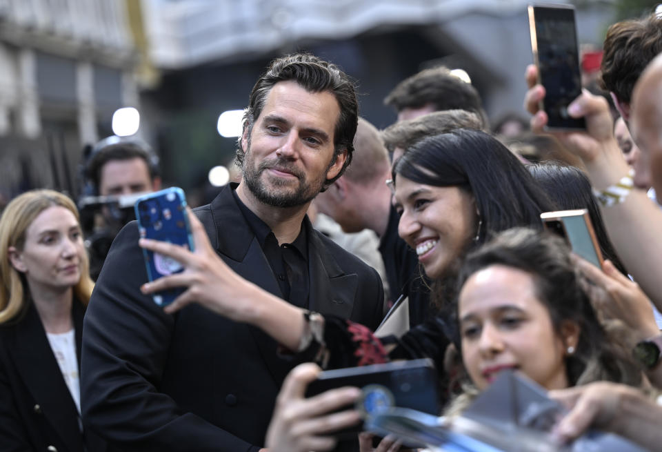 LONDON, ENGLAND - JUNE 28: Henry Cavill attends 