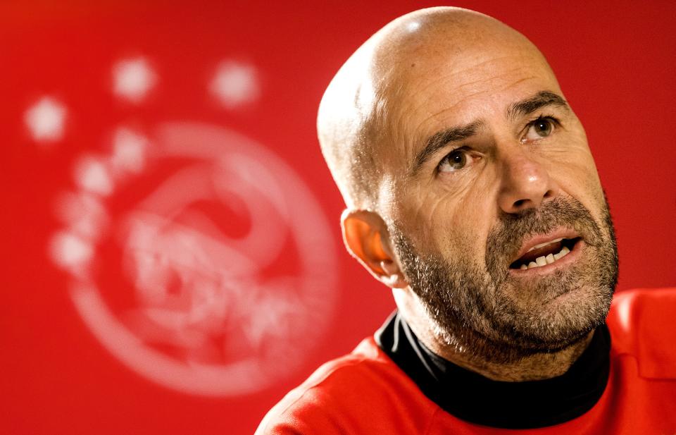 Peter Bosz . (Photo by Koen van Weel / ANP / AFP)