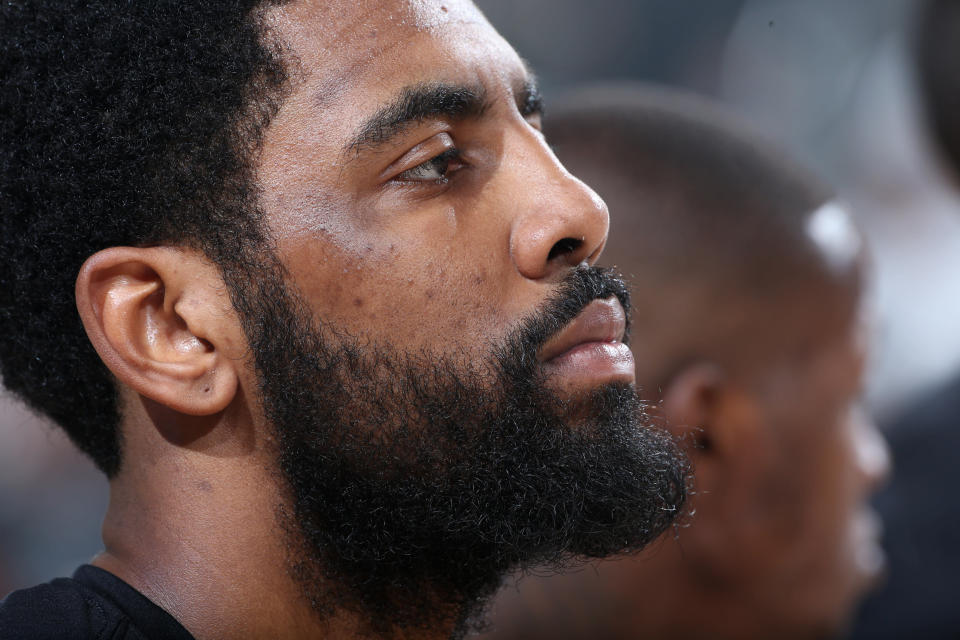 Boston Celtics point guard Kyrie Irving is a wizard with the basketball. (Getty Images).