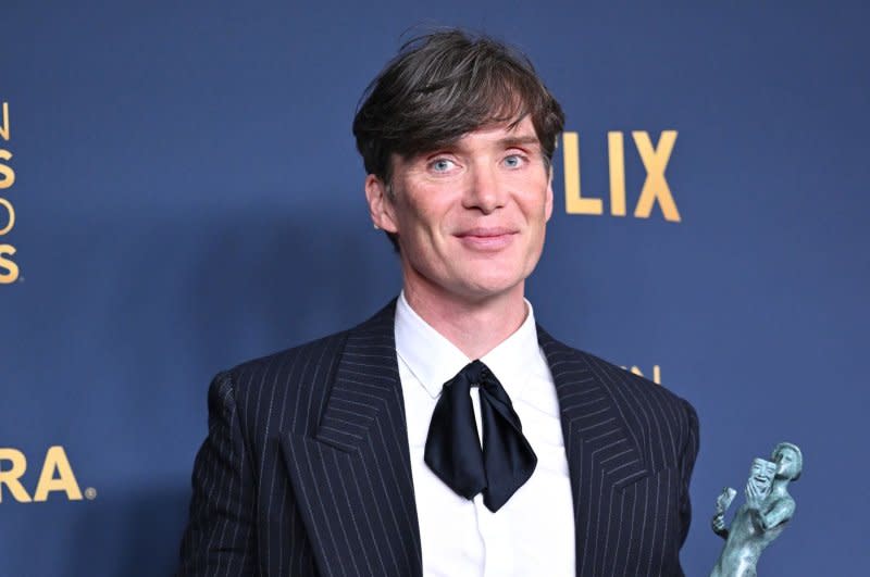 Cillian Murphy attends the SAG Awards in February. File Photo by Chris Chew/UPI