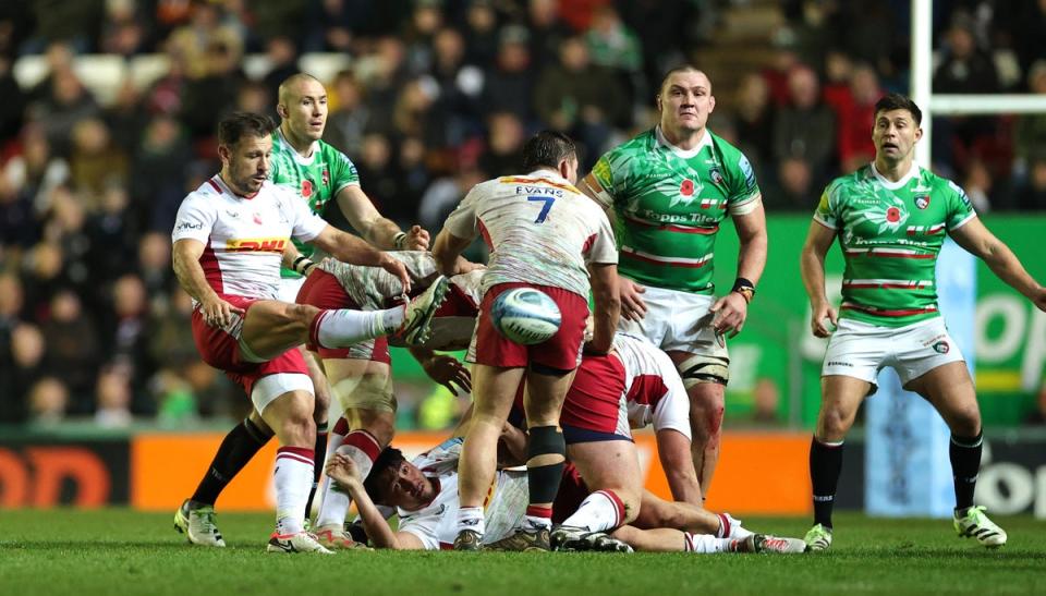 Danny Care will be hoping that Quins claim London bragging rights at The Stoop (Getty Images)