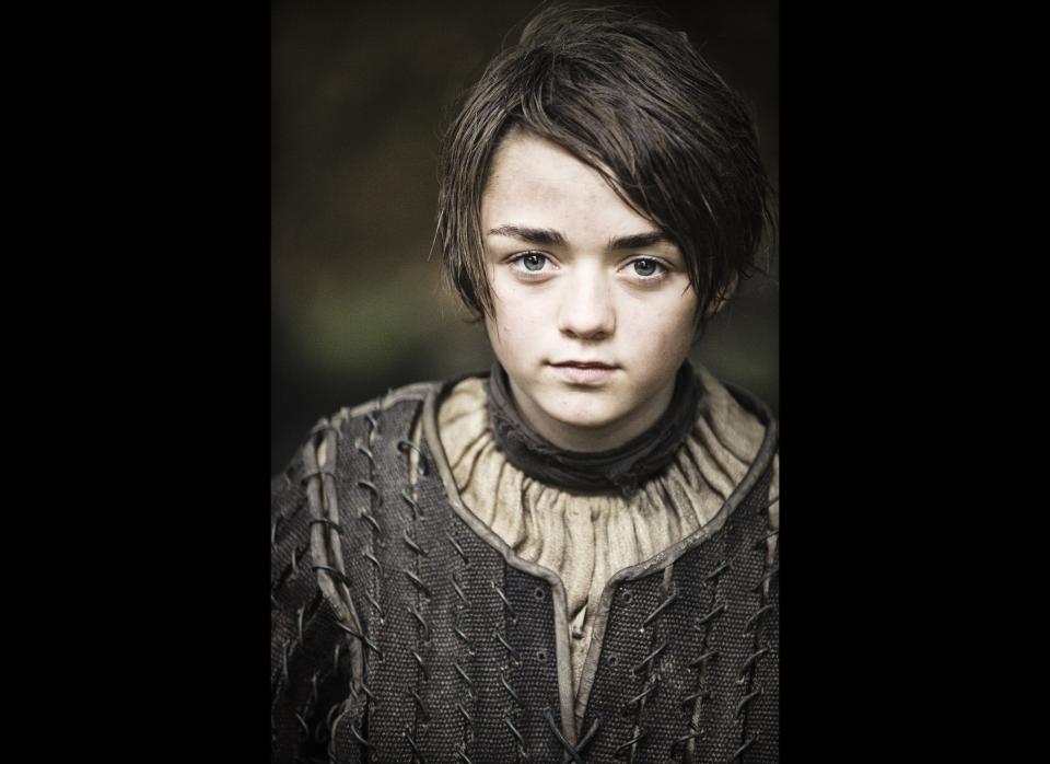 We talked about the hotness of Aria earlier this year, but now we're seeing an even bigger rise - over 800 percent - in <a href="http://nameberry.com/babyname/arya" target="_hplink">Arya</a>, the cognate used in "Game of Thrones."  Arya Stark, daughter of a ruler of one of the kingdoms, is separated from her family and raised as a boy and expert sword fighter.