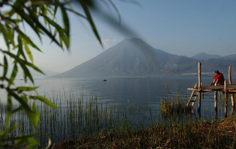 <p>Lgo Atitlán en Solola, Guatemala / Foto: AP </p>