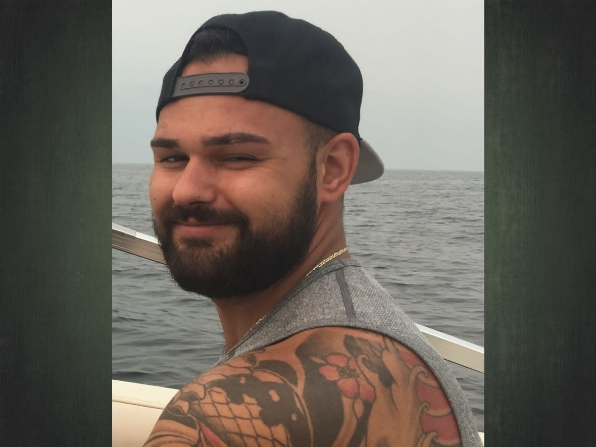 Addison Hartzler, 30, died in a holding cell at the Grande Prairie RCMP detachment on June 3, hours after being arrested at his home in the city 460 kilometres northwest of Edmonton.  (Submitted by Gregory Hartzler - image credit)