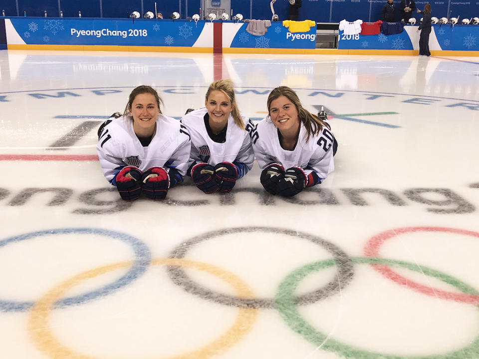 <p>Amanda Kessel USA, hockey: Day 6: McCafe Capp, Picture day, practice, McCafe Capp,media day, McCafe Capp, roomie pics ☕️☕️☕️(Photo via Instagram/amandakessel28) </p>