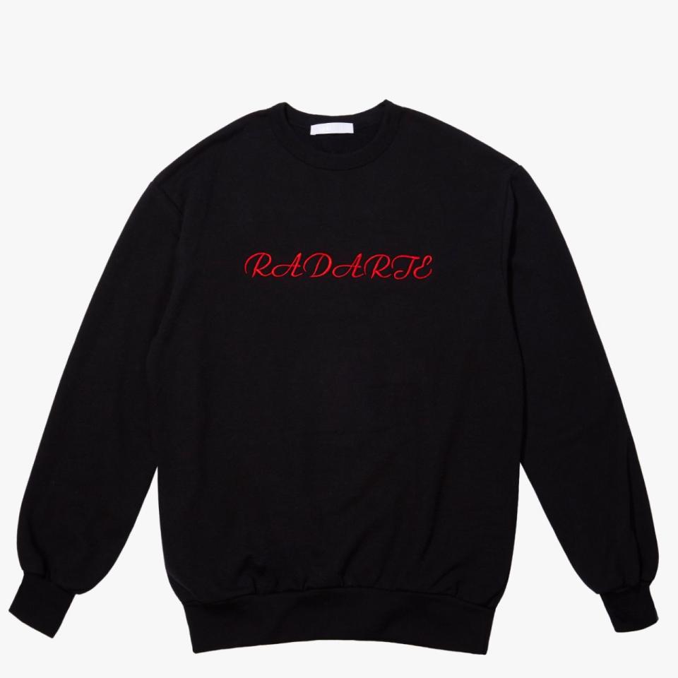 14) Embroidered Crewneck Sweater